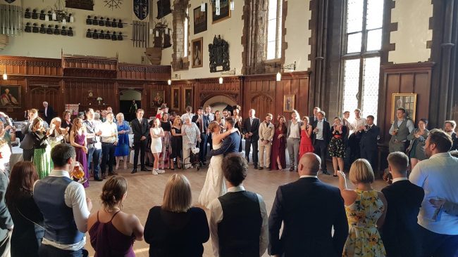 First Dance surrounded by all your guests
